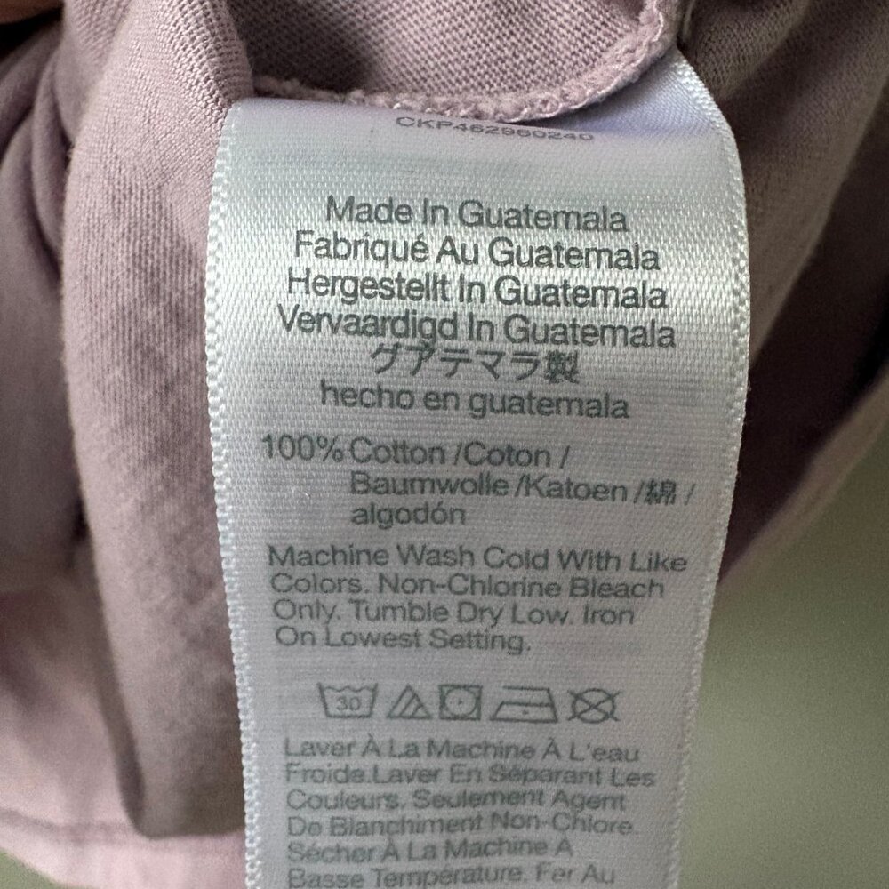 Madewell 100% Cotton Northside vintage Tee, Size Small, Dusty Purple Color - Picture 4 of 4
